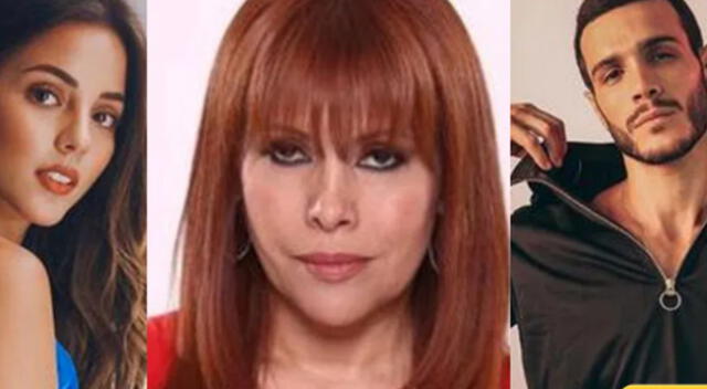 Luciana Fuster y Mario Irivarren no hacen caso a Magaly Medina.