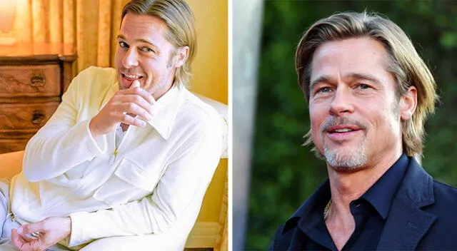 Brad Pitt debuta en el mundo del modelaje.