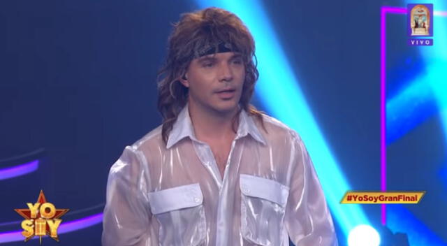 Jon Bon Jovi ocupó el tercer lugar del concurso de imitación en Yo Soy.
