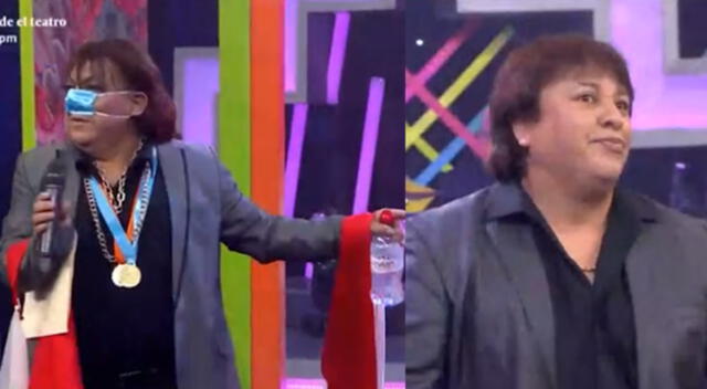 Richard Swing tuvo curiosa reacción al ver a Manolo Rojas imitándolo