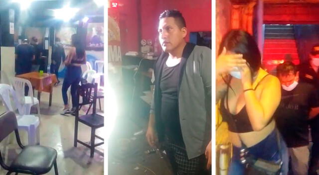 La Policía Nacional del Perú intervino una fiesta COVID-19 en San Juan de Lurigancho