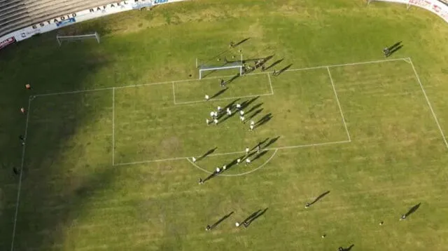 Las imágenes del Drone se filtraron a la prensa argentina