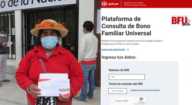 Si te llegó el mensaje: ‘otro miembro del hogar debe consultar’, aquí te explicamos qué significa y si te corresponde cobrar el segundo bono Universal de 760 soles según el cronograma.