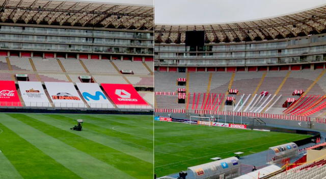 Perú y Brasil se enfrentan esta noche en el Estadio Nacional | Foto: Movistar Deportes/Composición