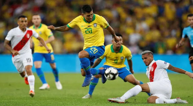 Perú y Brasil se enfrentan por las Eliminatorias Qatar 2022 | Foto: EFE