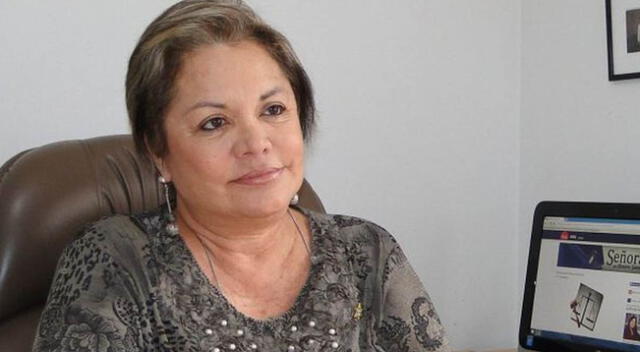 Rosario Sasieta, ministra de la Mujer y Poblaciones Vulnerables.