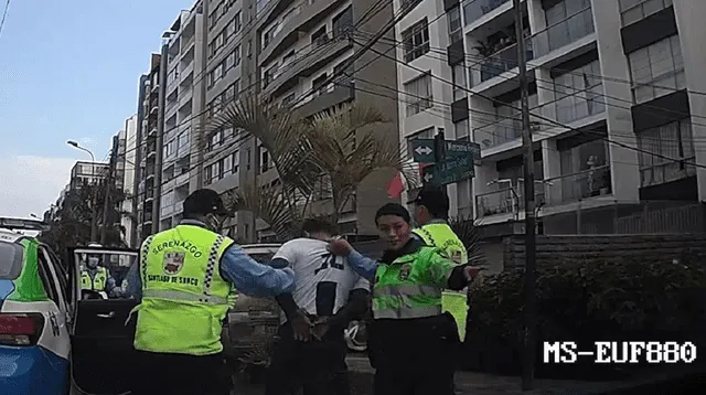 El delincuente se lanzó del puente Primavera para evitar ser detenido.