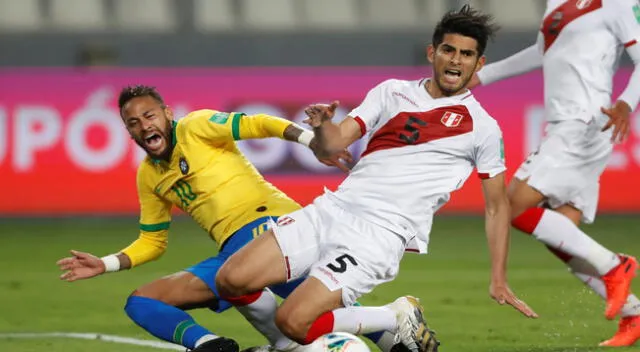 Perú cayó 4-2 ante Brasil por la fecha 2 de las Eliminatorias Qatar 2022 | Foto: EFE