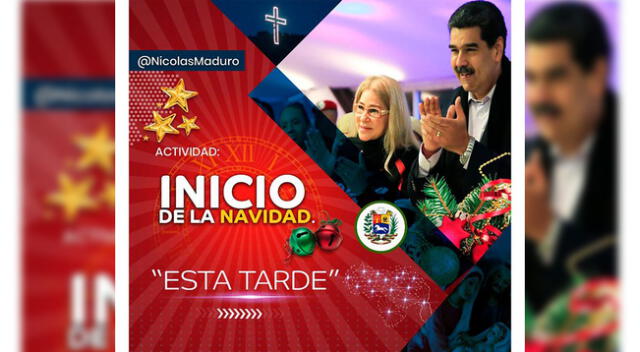 Nicolás Maduro adelantó la Navidad en Venezuela.