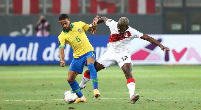 Perú y Brasil se enfrentaron por la fecha 2 de las Eliminatorias Qatar 2022 | Foto: @SeleccionPeru