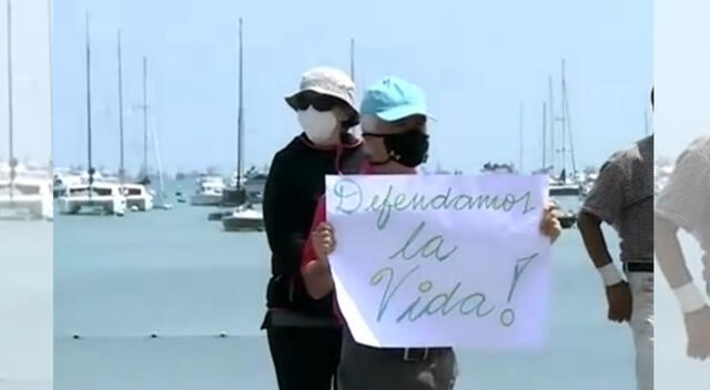Pobladores de La Punta están decididos a cerrar las playas y malecones.