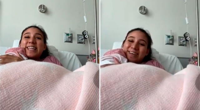 La hija de Melissa Klug, Samahara Lobatón, contó detalles del nacimiento de su hijita Xianna.