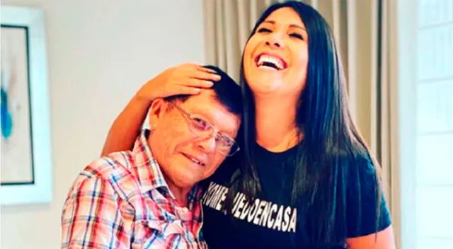 Tula Rodríguez expresa su amor hacia su papá.