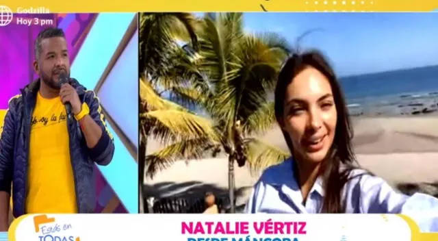 Natalie Vértiz cumple un mes en Estás en todas y no estará presente. En la nota te explicamos los motivos.