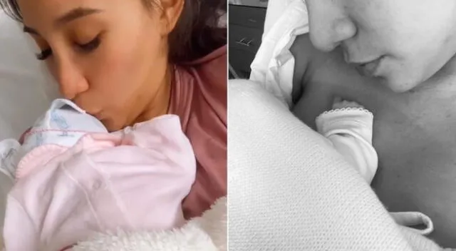Samahara Lobatón en Instagram compartió unas palabras de amor para su pareja Youna y su menor hija Xianna.