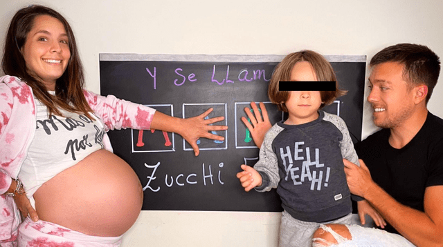 A días de dar a luz nuevamente, Yiddá Eslava entonó para sus pequeños Tomás y Maro un emotivo tema sobre la maternidad.