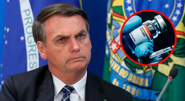 La vacuna contra el coronavirus “no será obligatoria y punto final”, aseguró Jair Bolsonaro.
