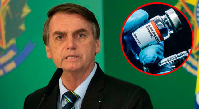 La vacuna contra el coronavirus “no será obligatoria y punto final”, aseguró Jair Bolsonaro.