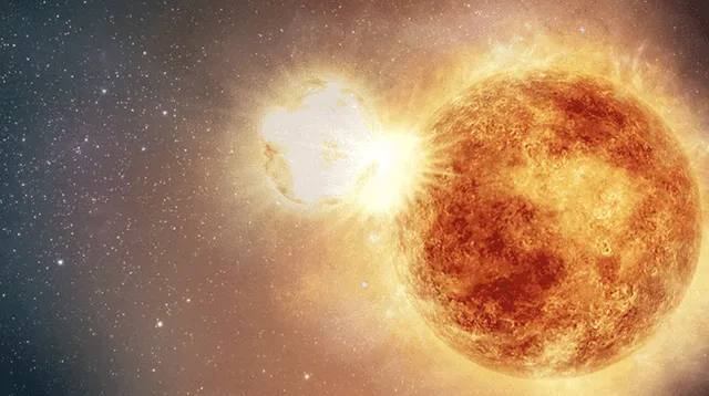 El reciente estudio indica que Betelgeuse está a 520 años luz de la Tierra.