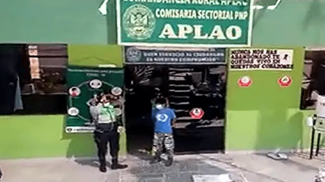 El asesino fue detenido en la comisaría de Aplao por haber asesinado a su vecino de 92 años.