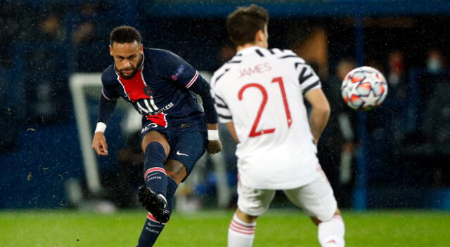 Neymar es uno de los protagonistas del PSG vs. Manchester United por Champions League | Foto: EFE