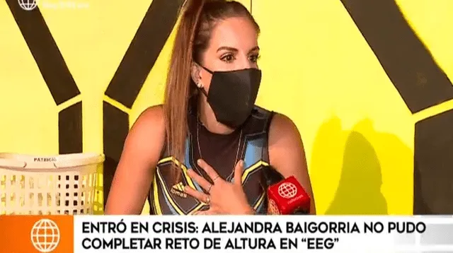 Alejandra Baigorria aseguró que le cuesta cumplir con este tipo de competencias, y pidió a la producción tener condescendencia con ella.