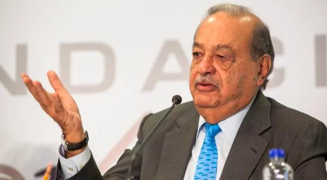 Carlos Slim, dueño de América Móvil, es el hombre más rico de México.