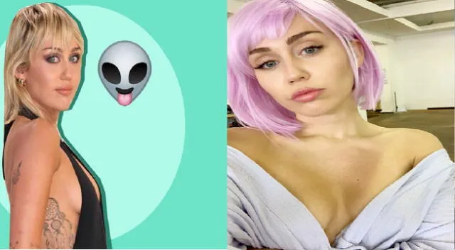 Miley Cyrus afirma haber visto un ovni conducido por un extraterrestre.