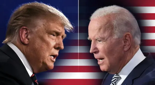 Joe Biden y  Donald Trump se enfrentan en el último debate televisivo de cara a las elecciones en Estados Unidos.
