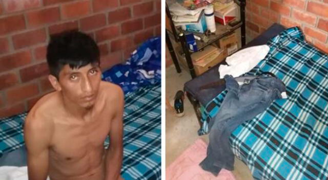 El hombre identificado como Manuel Hernán Cueva Jara fue capturado en flagrancia en el interior de su vivienda junto a su víctima.