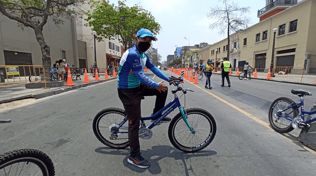 Frente a la covid-19 la Municipalidad de Lima está promoviendo la práctica de ciclismo