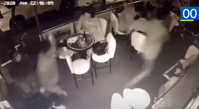 Hombres intentaron asaltar restaurante y el dueño los ahuyenta a balazos