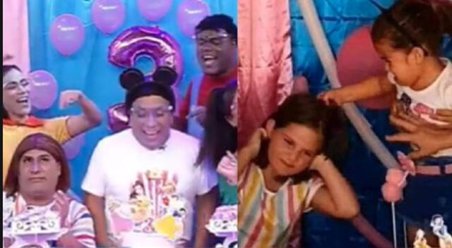 El Wasap de JB: Revive la parodia de la niña que sopla la vela en cumpleaños de su hermana