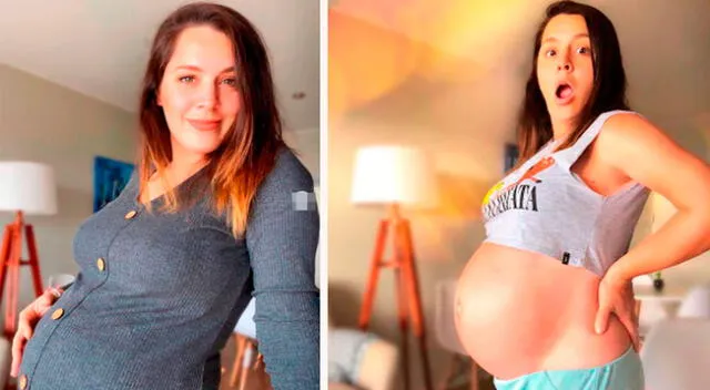 Yiddá Eslava compartió en sus redes sociales su última imagen como embarazada y se mostró emocionada por ser madre nuevamente.