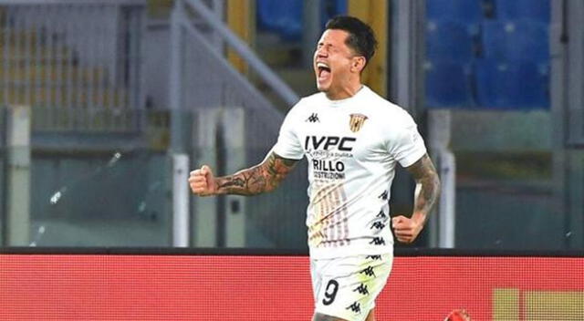 Lapadula convocado para el Benevento vs. Empoli.