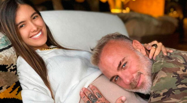 Millonario Gianluca Vacchi le da la bienvenida a su hija.