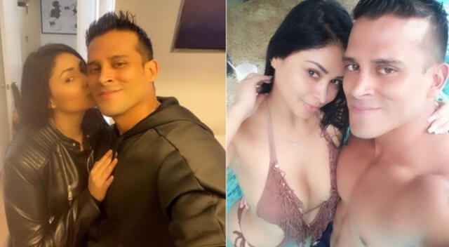 Christian Domínguez Pamela Franco esperan su primer bebé.