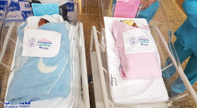 Nacimientos múltiples en hospital de EsSalud.