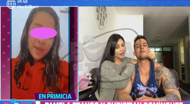 Pamela Franco y Christian Domínguez confirmaron su embarazo.