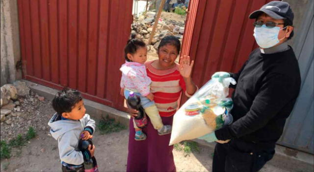 Cáritas del Perú atendió a 1’225,903 familias en situación de vulnerabilidad.