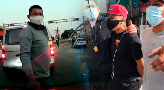 Gracias a un sistema de identificación, la policía pudo intervenir al sujeto durante un operativo en la avenida Pariacoto con Tingo María, en Breña.
