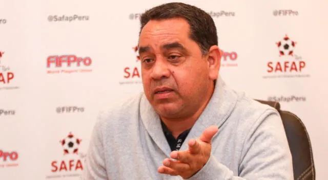 Jhonny Baldovino, asesor legal de la Agremiación de Futbolistas de Perú.