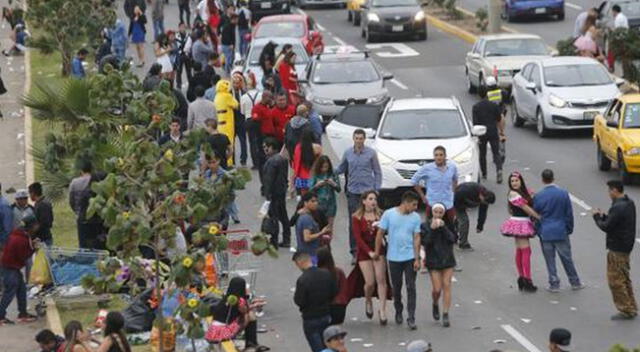 Fiestas de Halloween terminaron en disturbios.