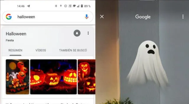 Google y su truco para hacer aparecer fantasmas en casa.