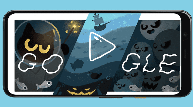 En Perú no está disponible el doodle de Halloween, pero aquí te lo compartimos.