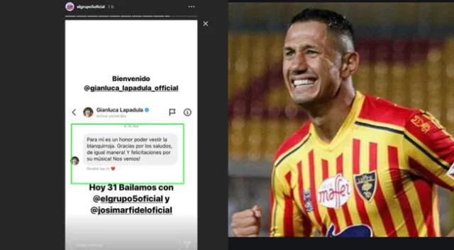 Gianluca Lapadula al Grupo 5: “Para mí es un honor poder vestir la Blanquirroja”