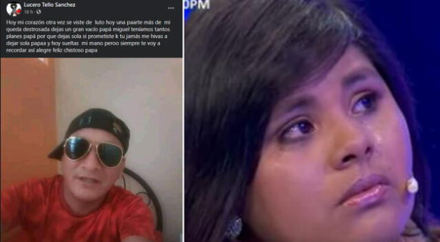 Hija de ‘La Bibi’ llora la muerte de su padre: “Prometiste que jamás me ibas a dejar”