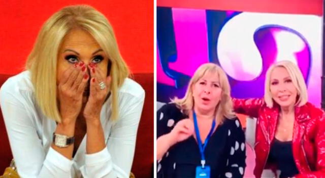 Laura Bozzo se despide de su amiga Magda Rodríguez.