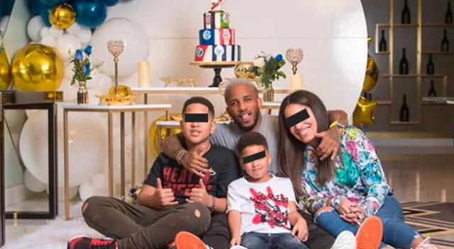 Jefferson Farfán celebró Halloween con terroríficos disfraces junto a sus hijos