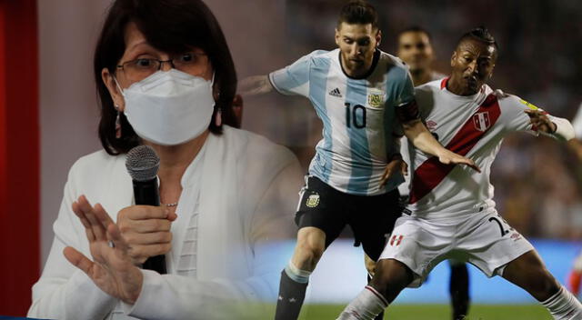 Ministra no quiere público en el Perú vs. Argentina.